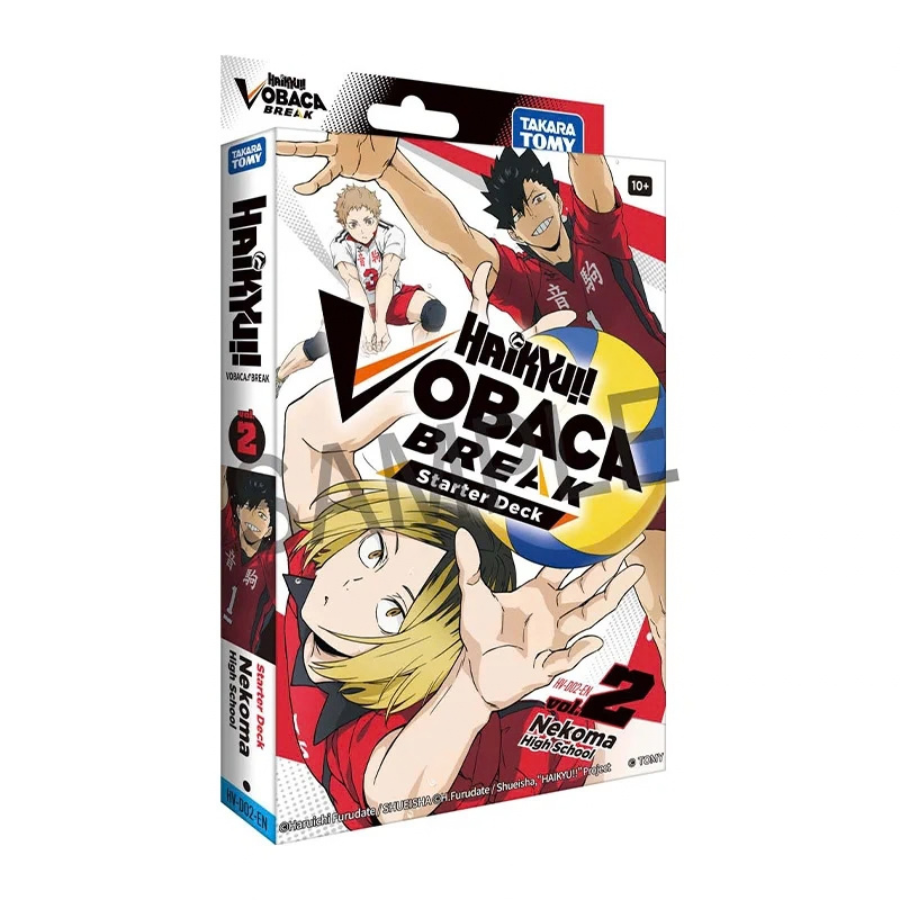 Haikyu!! Vobaca!! Break TCG Nekoma High School Starter Deck TAKARA TOMY