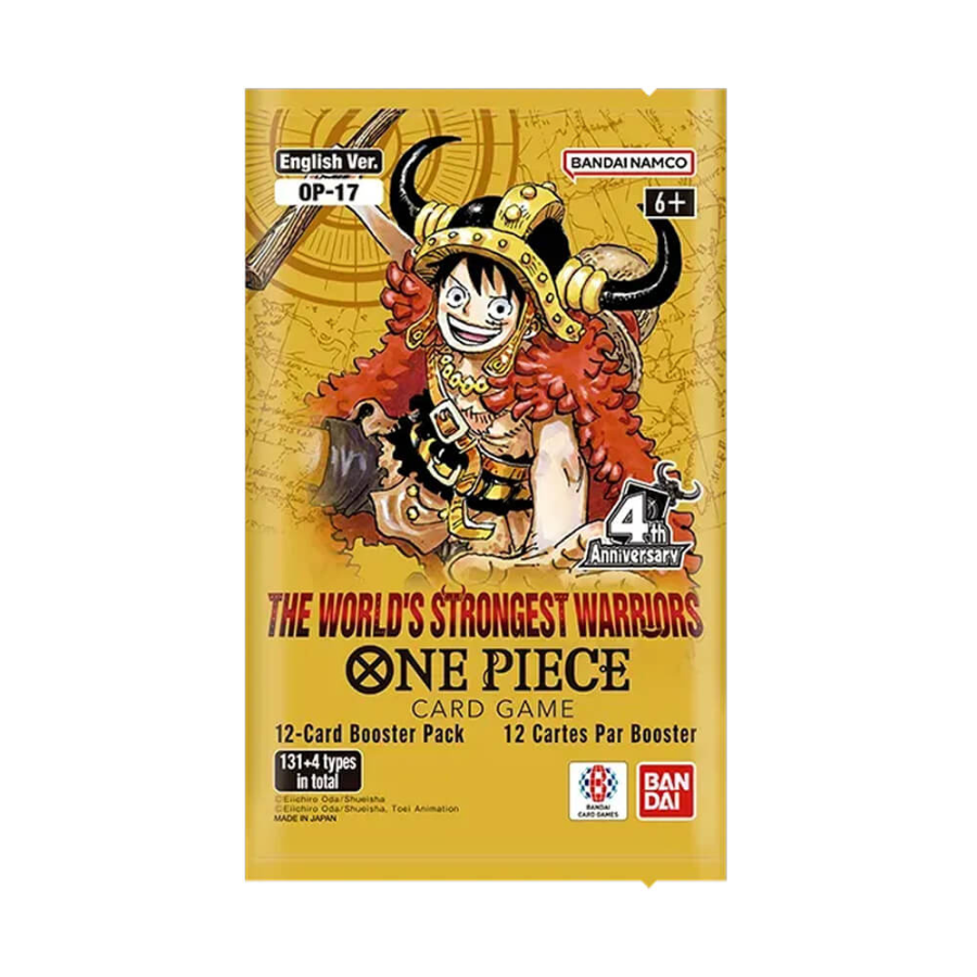 One Piece CG OP-17 The World's Strongest Warriors Booster Pack