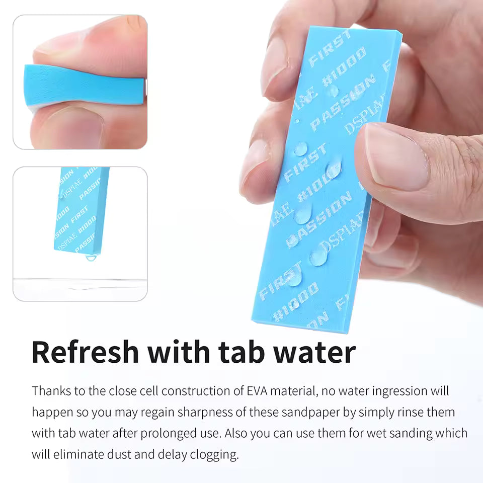 XSS-S01 DSPIAE Vigorous Sponge Sandpaper Set