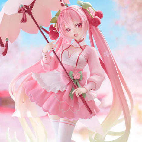 Sakura Miku AMP+ Figure (Sakura Dress Ver.)TAITO