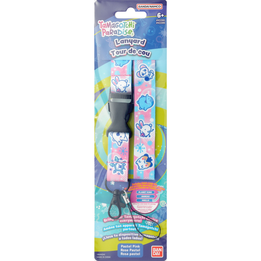 Tamagotchi Paradise Lanyard Pastel Pink BANDAI NAMCO