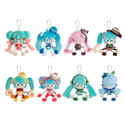 Hatsune Miku Snack Girl Series Hand-in-Hand Magnetic Plush Keychain Blind Box LDCX