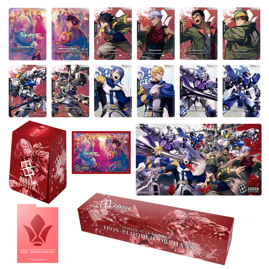Gundam CG PB01 Premium Card Collection Mobile Suit Gundam Iron-Blooded Orphans Accessory Set