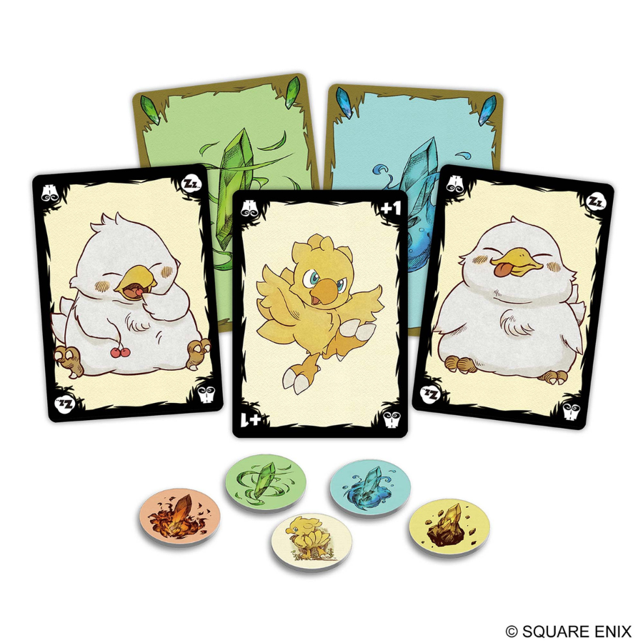 Chocobos Crystal Hunt Card Game Deluxe SQUARE ENIX