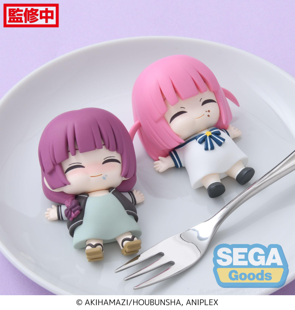 BOCCHI THE ROCK! SEGA Full and Happy Mascot Anime Mini Figure Vol.4 (EX) [Pack of 2: 1 Kikuri, 1 Futari]