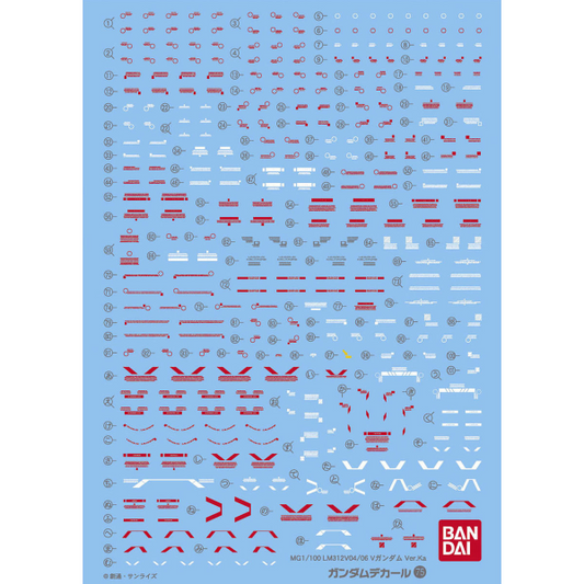 Gundam Decal Bandai GD 075 LM312V04 Victory Gundam "Ver.Ka"