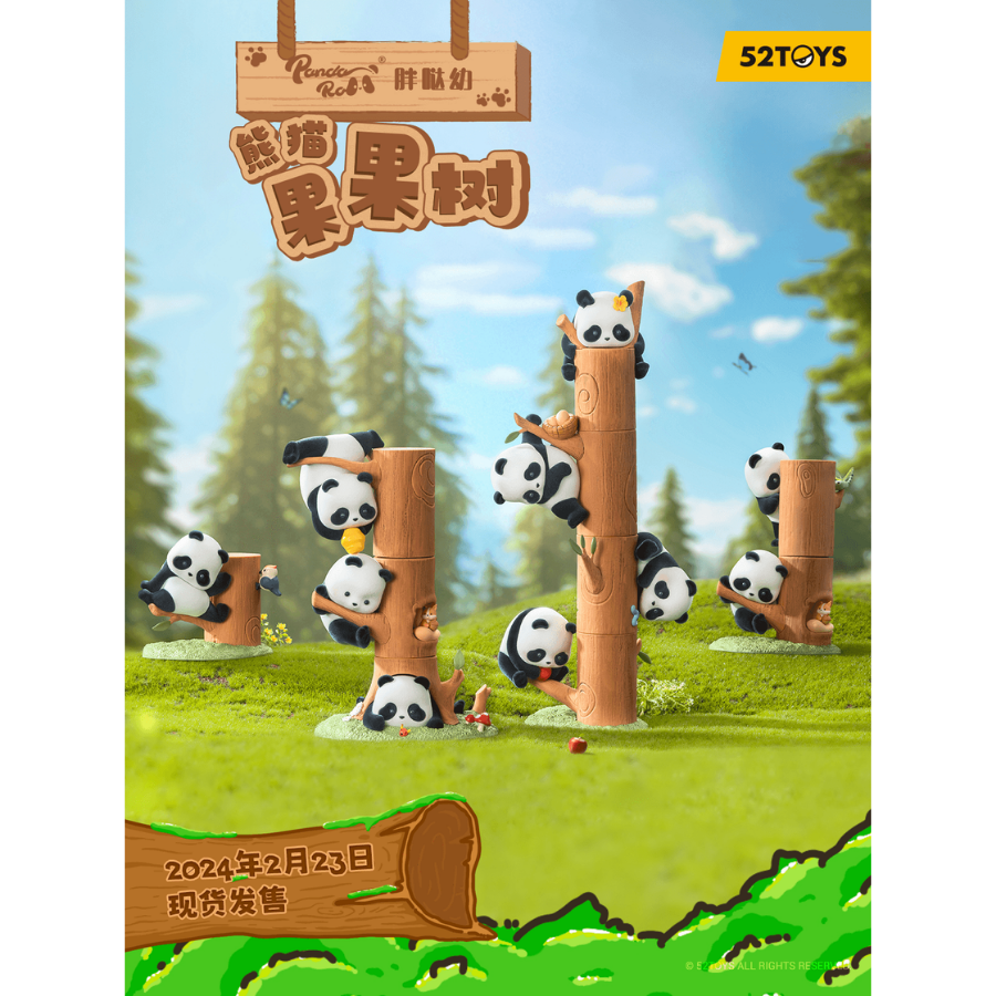 Panda Roll Fruit Tree Climbing 52TOY