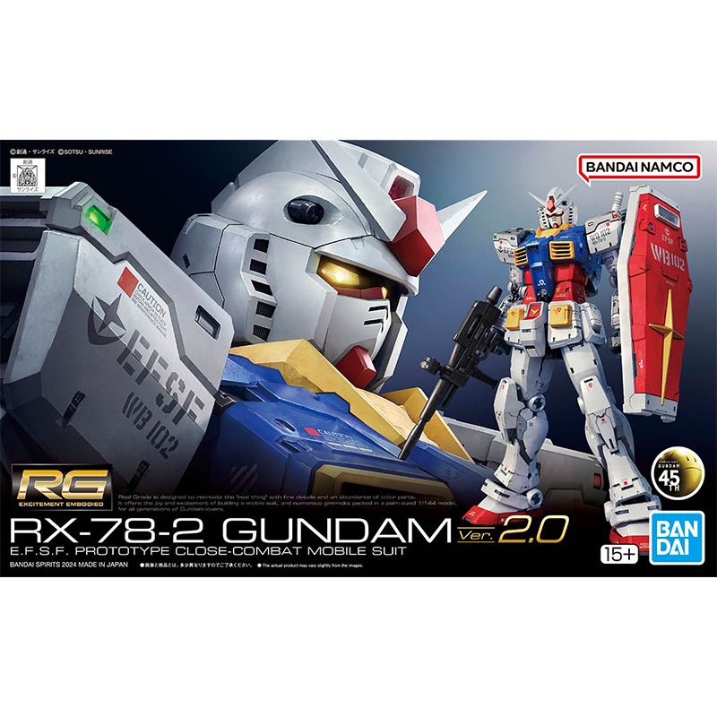 RG 40 RX-78-2 Gundam Ver.2.0