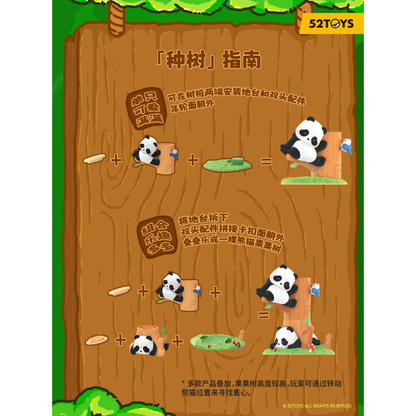 Panda Roll Fruit Tree Climbing 52TOY