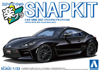 Aoshima 1/32 SNAP KIT #10-CB Toyota GR 86 2021 (Crystal Black Silica)