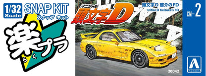 Aoshima 1/32 SNAP KIT #CM-2 Initial D Keisuke's FD 30th