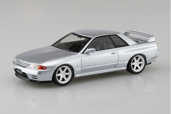 Aoshima 1/32 SNAP KIT #14CU-SS Nissan R32 Skyline GT-R Custom Wheel (Spark Silver)