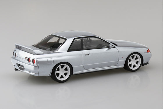 Aoshima 1/32 SNAP KIT #14CU-SS Nissan R32 Skyline GT-R Custom Wheel (Spark Silver)