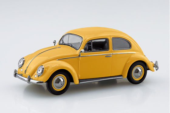 Aoshima 1/32 SNAP KIT #20-PY Volkswagen Beetle (Postal Yellow)