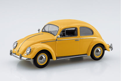 Aoshima 1/32 SNAP KIT #20-PY Volkswagen Beetle (Postal Yellow)