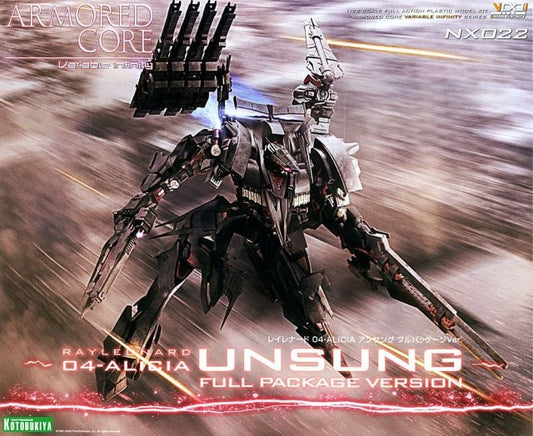 ARMORED CORE RAYLEONARD 04-ALICIA UNSUNG FULL PACKAGE VERSION KOTOBUKIYA