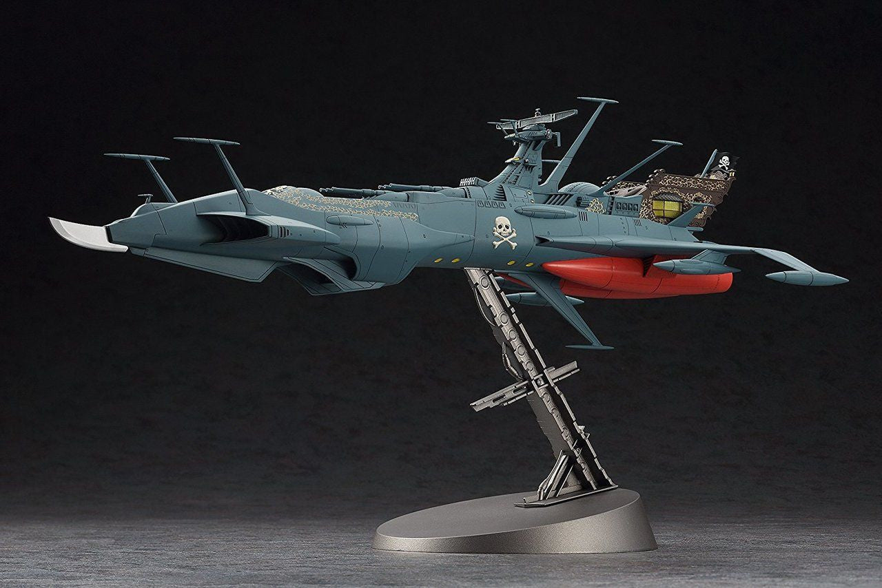 Captain Harlock Phantom Death Shadow conversion Hasegawa 1/1500 Space Pirate Battleship Arcadia Second Ship (Original Comic Version)