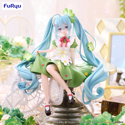 Hatsune Miku Noodle Stopper Figure Flower Fairy Clover FuRyu