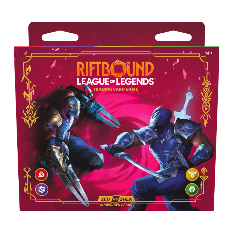 Riftbound League of Legends TCG Vendetta  Showdown Deck Vendetta Zed vs Shen