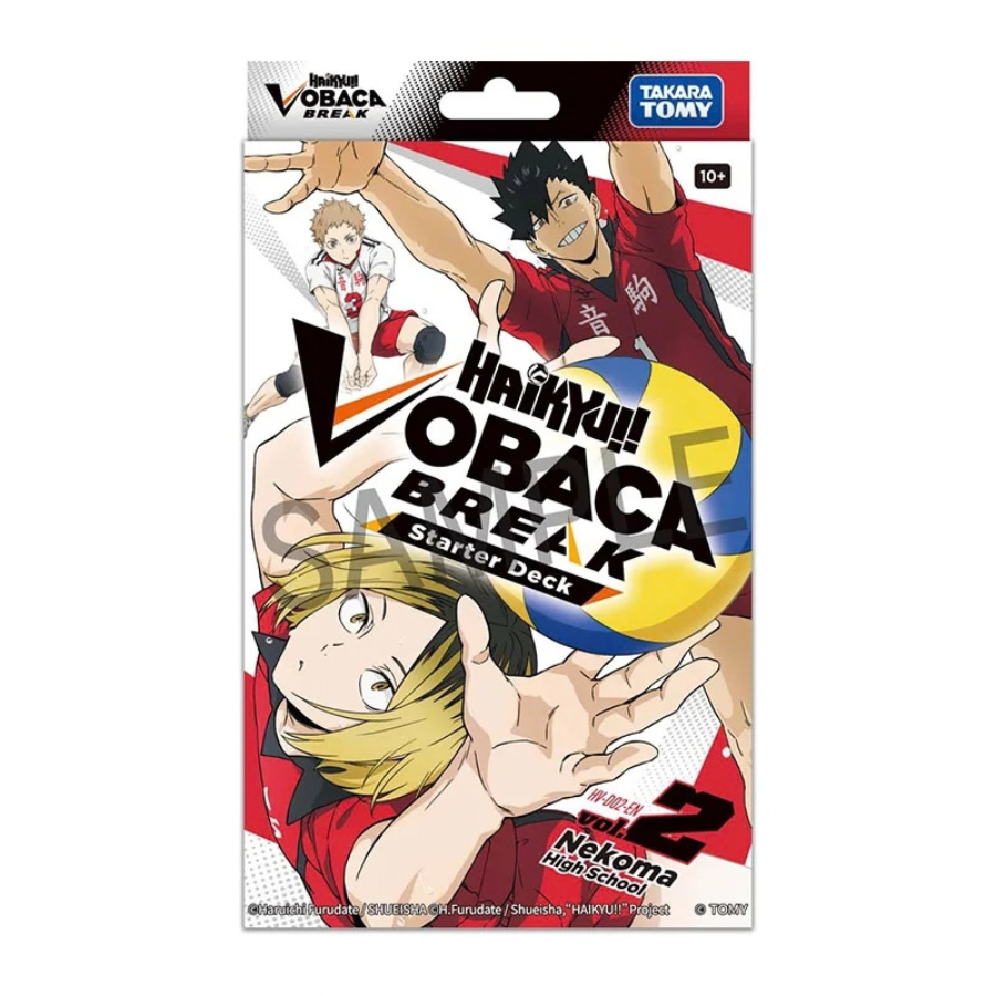 Haikyu!! Vobaca!! Break TCG Nekoma High School Starter Deck TAKARA TOMY
