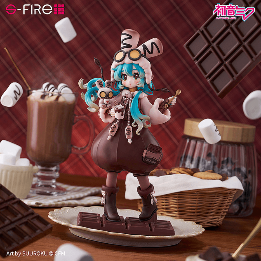 Hatsune Miku Marshmallow Hot Cocoa Figure SEGA