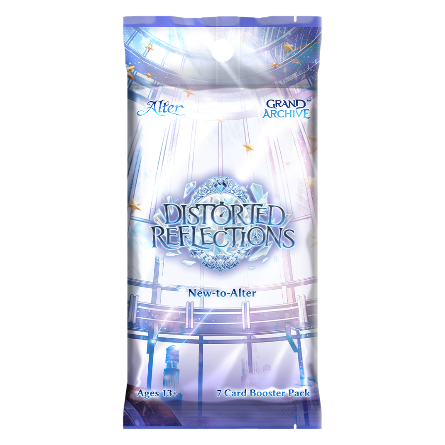 Grand Archive TCG Distorted Reflections New to Alter Bundle (4 Packs)
