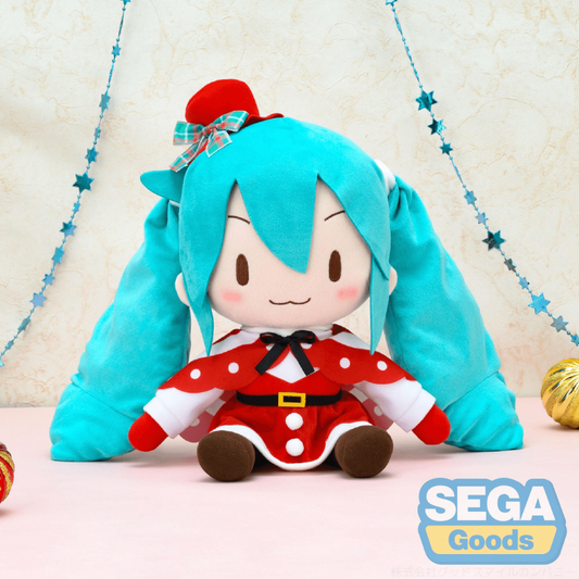 Character Vocal Vocaloid fuwa petit LL Plush Hatsune Miku Christmas SEGA