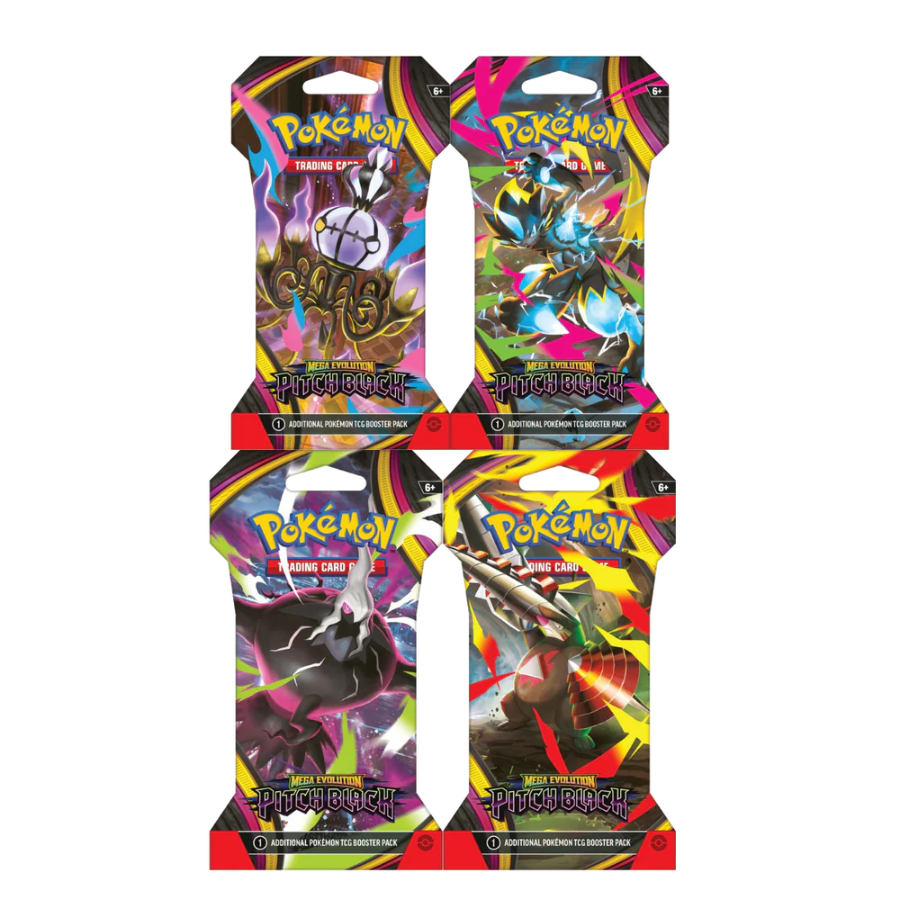 Pokémon TCG: ME05 Mega Evolution Pitch Black Sleeved