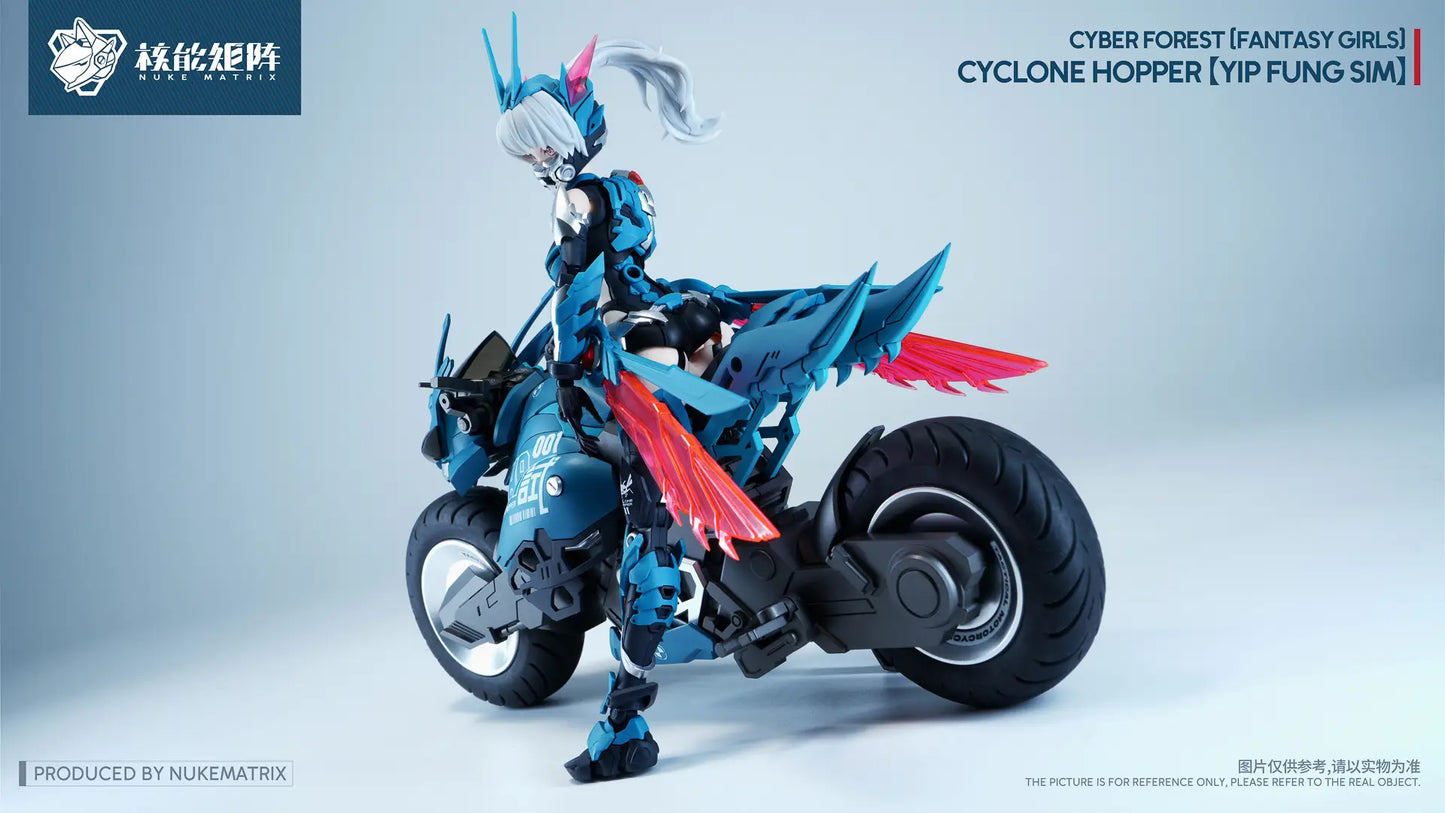 Cyber Forest Fantasy Girls Cyclone Hopper 1/12 YIP FUNG SIM Mecha Girl Nuke Matrix