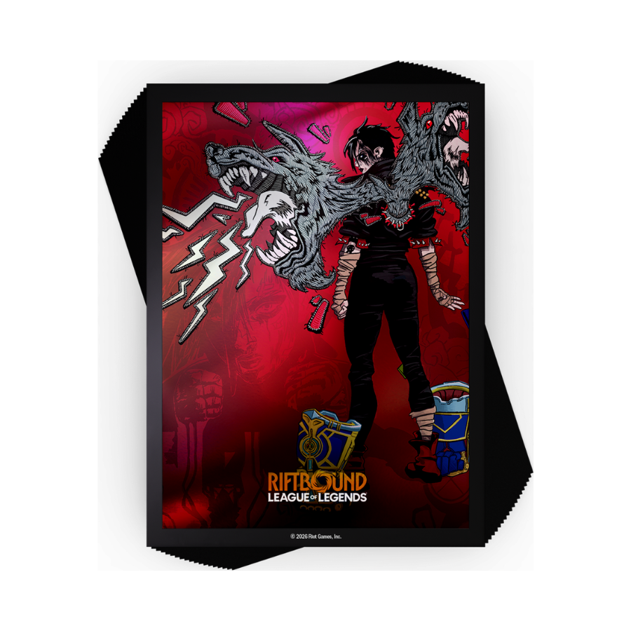 Riftbound League of Legends TCG Unleashed Art Sleeves #1 Vi 100CT