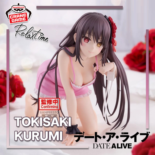Date A Live Tokisaki Kurumi Relax Time Figure BANPRESTO Bandai