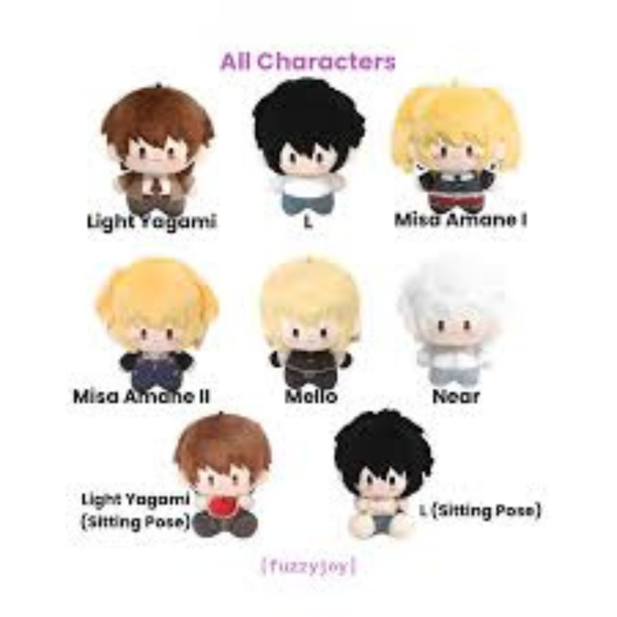 Death Note Plush Keychain Blind Box Waihua Studio