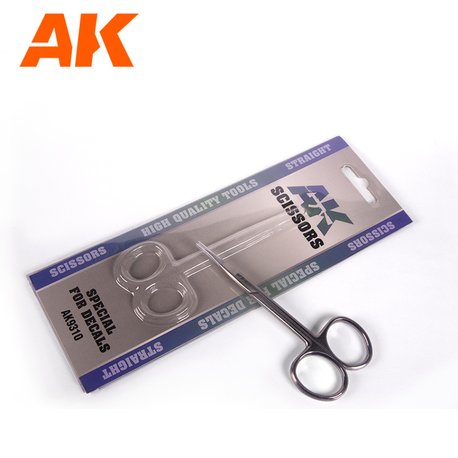 AK-9310 AK Interactive Scissors Straight (Special Decals and Paper)