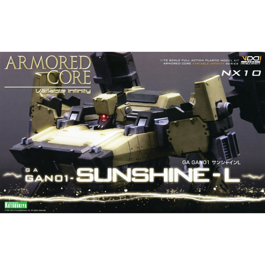 ARMORED CORE GA GAN01-SUNSHINE-L KOTOBUKIYA 1/72