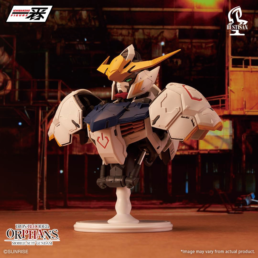 Gundam Mobile Suit Iron-Blooded Orphans Gundam Barbatos (Iron-Blooded Orphans) Ichibansho Bust Figure BANDAI