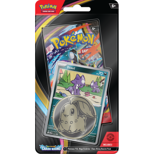Pokémon TCG: Mega Evolution Chaos Rising Checklane Blister (10 Cards)