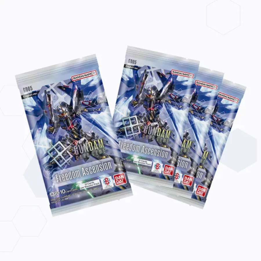 GUNDAM CG SC01 Card Game Deck Build Box Freedom Ascension