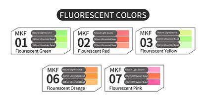 Dspiae Marker Pen Flourescent (5 Colors)