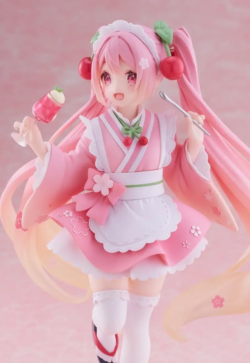 Sakura Miku Newley Written Figure (Japanese Cafe Ver.) Reissue TAITO