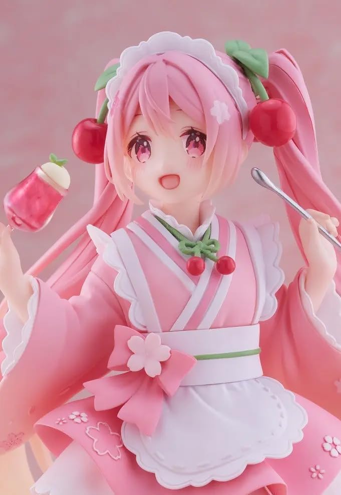 Sakura Miku Newley Written Figure (Japanese Cafe Ver.) Reissue TAITO