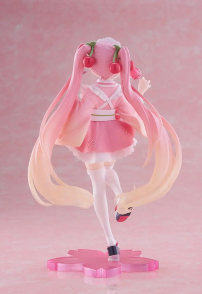 Sakura Miku Newley Written Figure (Japanese Cafe Ver.) Reissue TAITO