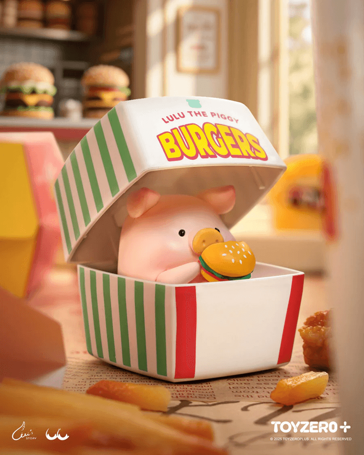 LuLu the Piggy Burger Express Movable Series Blind Box TOYZERO+