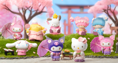 Sanrio Blossom and Wagashi TOP TOY