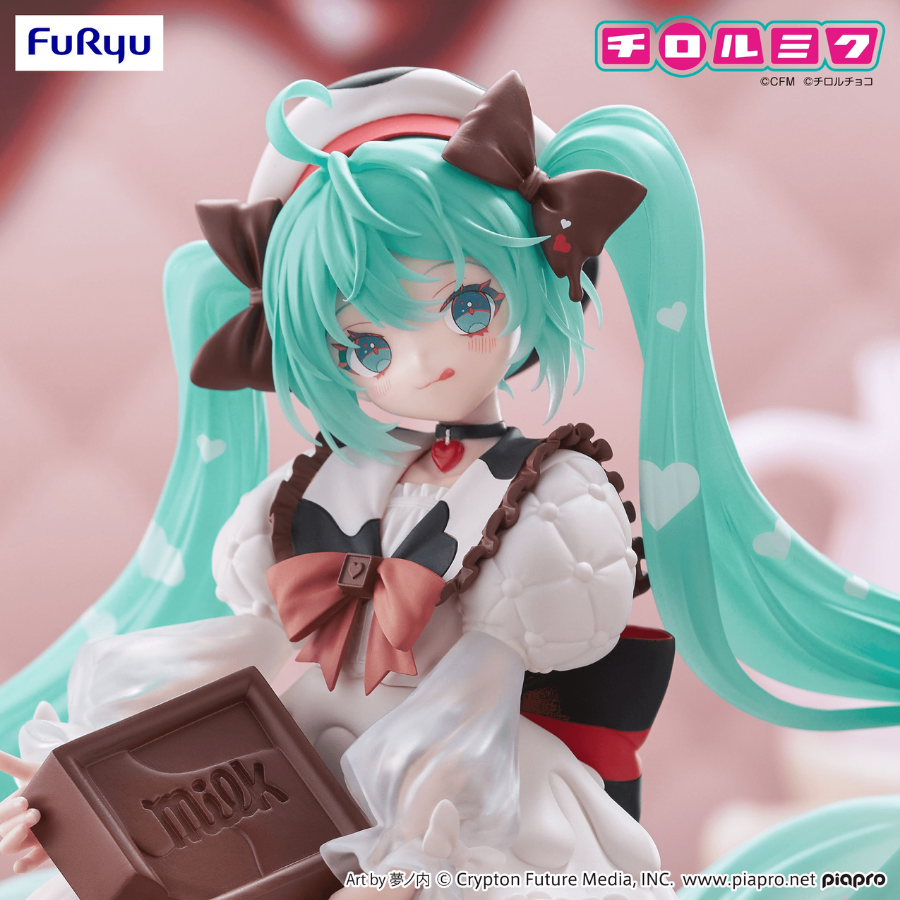 Hatsune Miku×TIROL CHOCO Trio-Try-iT Figure CHOCO Milk ver.FuRyu