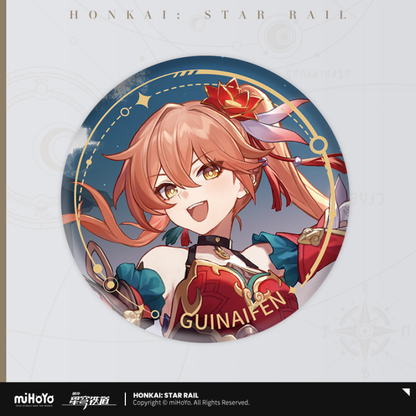 Honkai: Star Rail Character Portrait Can Badge - miHoYo