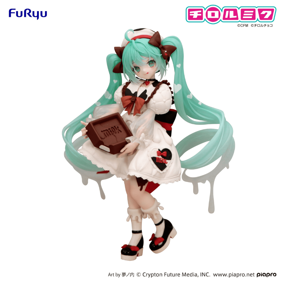 Hatsune Miku×TIROL CHOCO Trio-Try-iT Figure CHOCO Milk ver.FuRyu