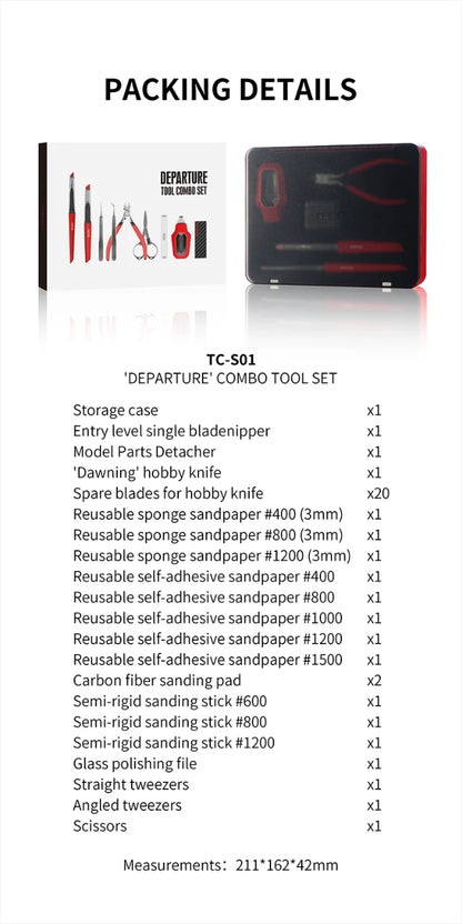 TC-S01 Dspiae Departure Tool Combo Set