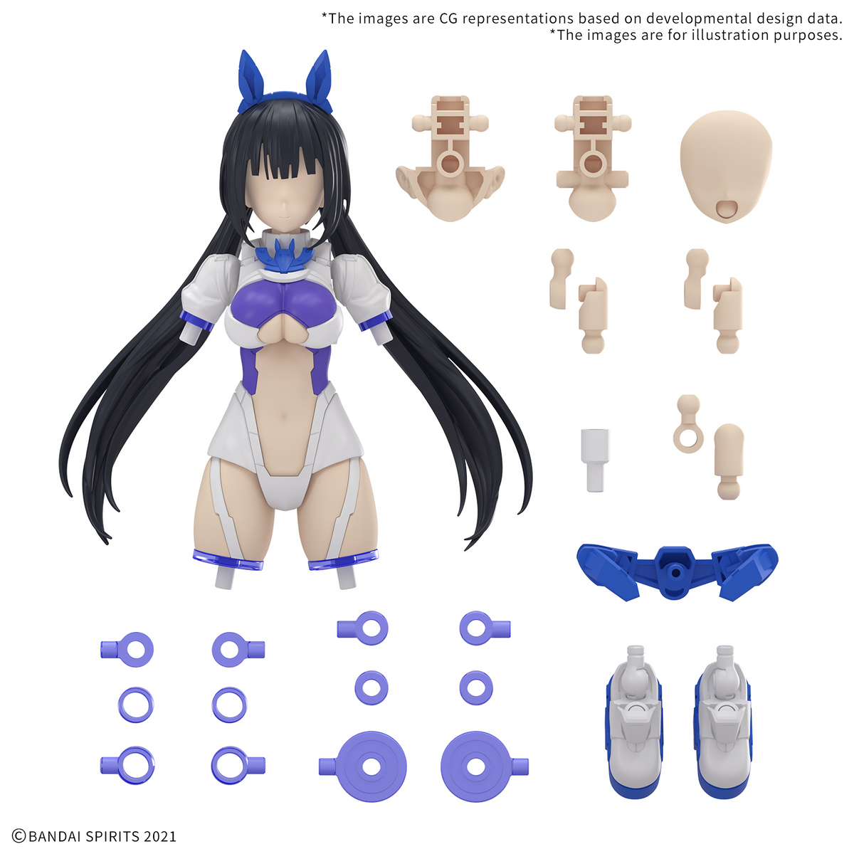 30MS OP-21 Option Parts Set 21 (Sprint Costume) (Color B)