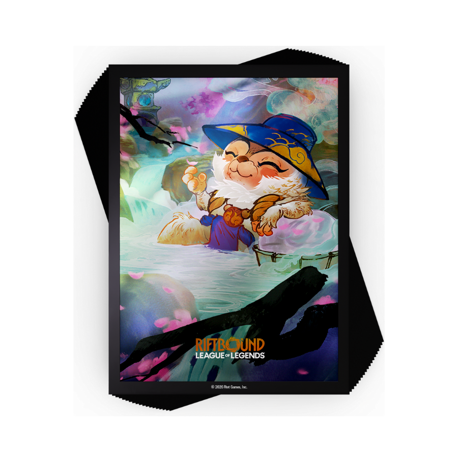 Riftbound League of Legends TCG Spiritforged Art Sleeves Spirit Blossom Teemo 100CT