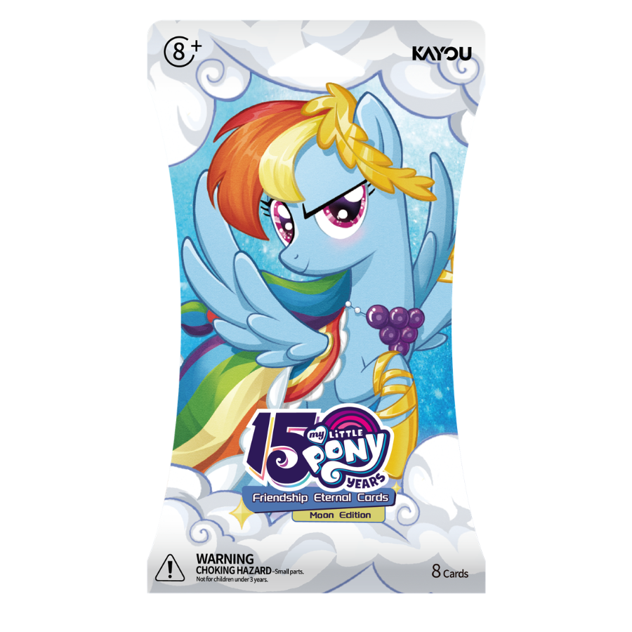 My Little Pony Friendship Eternal Cards Moon Edition 02 Booster Pack KAYOU